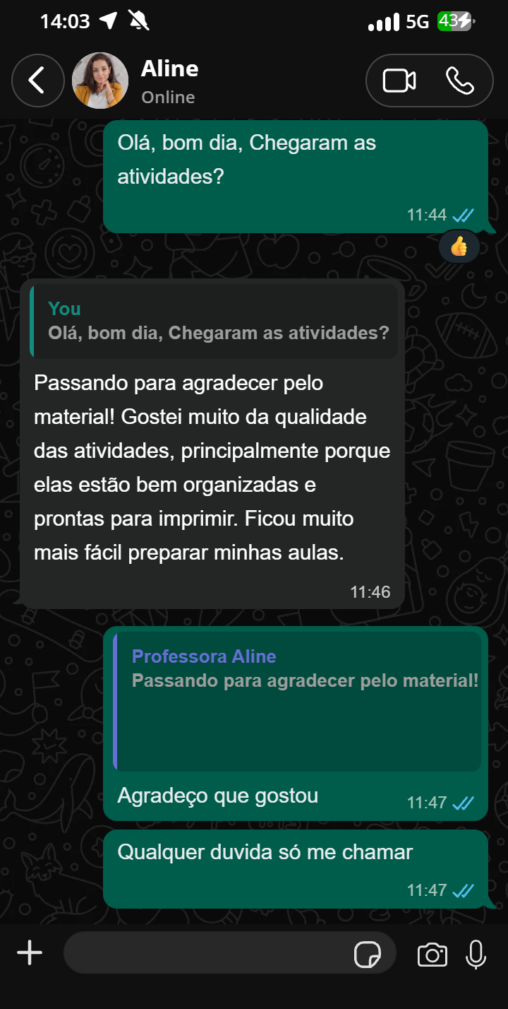Depoimento real 05
